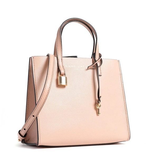 Marc Jacobs Pink Leather Tote Bag - Picture 2 of 5